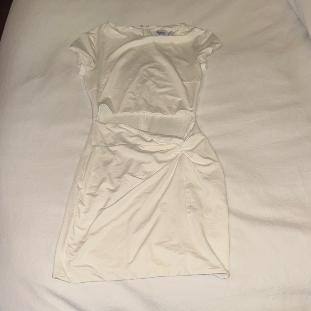 Princess Polly Cream Mini Dress
